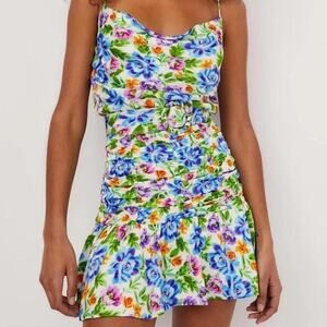 For Love & Lemons Miranda Mini Dress in Size XXS